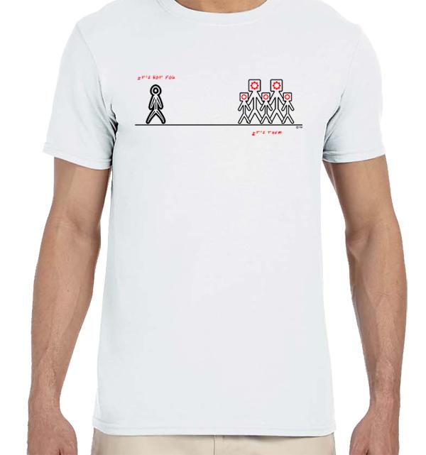 “Not U” Softstyle Adult Tee - Image 4